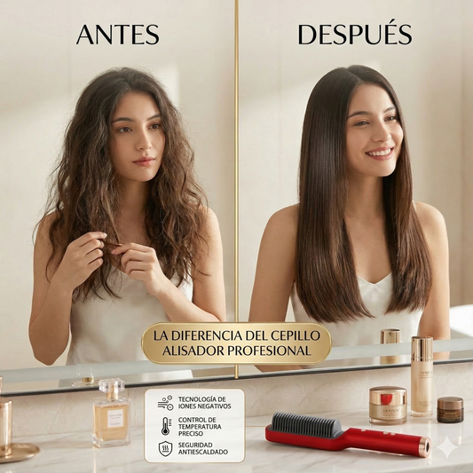 Cabello liso y sedoso en 3 minutos