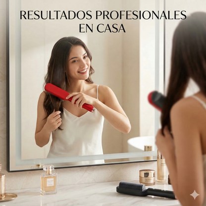 Cabello liso y sedoso en 3 minutos